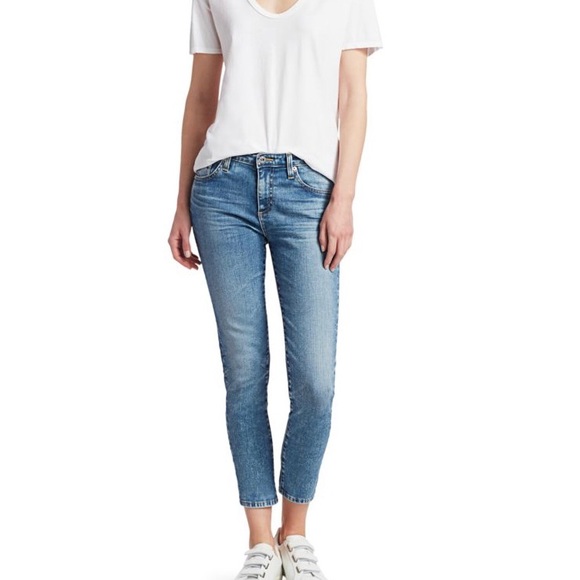 Ag Adriano Goldschmied Denim - The Prima Crop AG cigarette jean